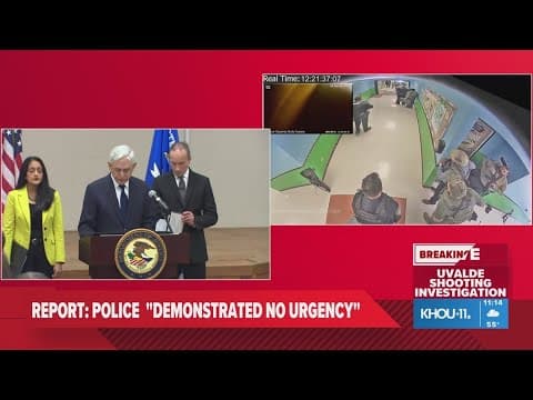 U.S. AG Merrick Garland Uvalde school shooting: 'The response...was a failure'