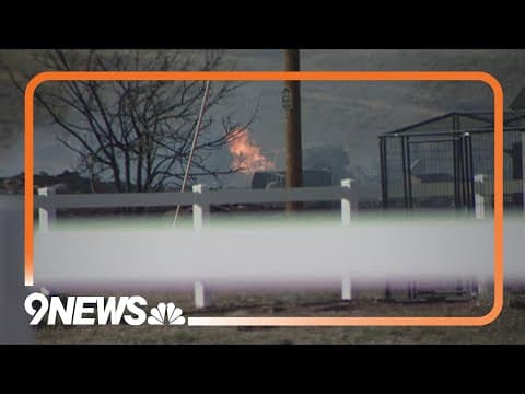 Wildfire burning west of Berthoud in Larimer County fully contained