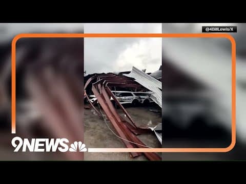 Tornado Destroys Sheriff's Facility in Florida During Hurricane Milton