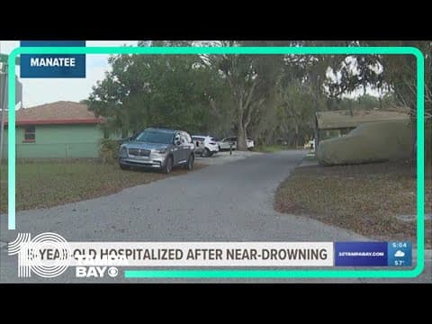 5-year-old girl in critical condition after near-drowning at Bradenton home