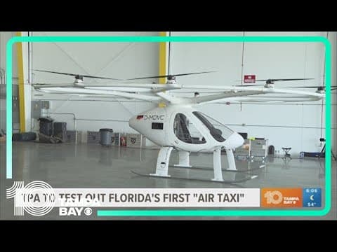 TPA to test flight electric-powered air taxis