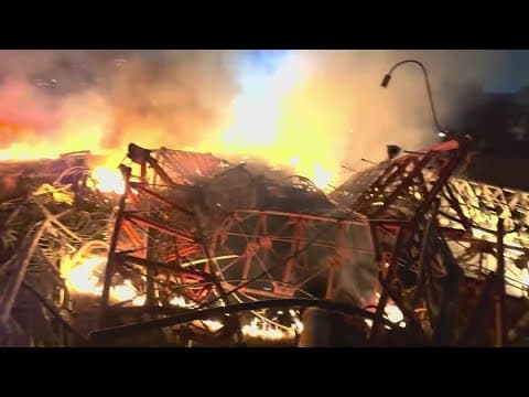 Houston city officials are giving an update on a helicopter crash near downtown Houston