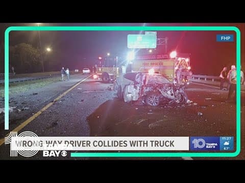 Wrong-way crash on I-75 believed to have been caused by impaired driver