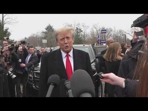 CBS News projects former President Donald Trump as the winner of New Hampshire republican primary