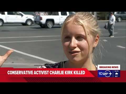 Conservative activist Charlie Kirk dead at 31 after shooting at Utah Valley University