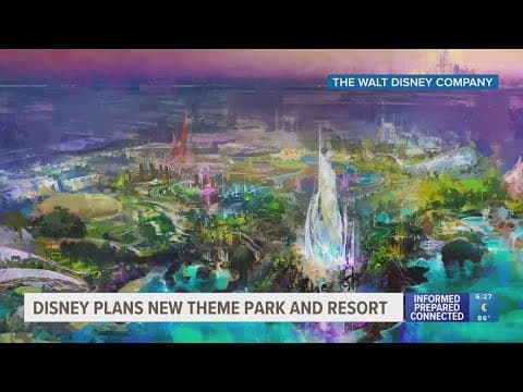 Disney plans new theme park and resort