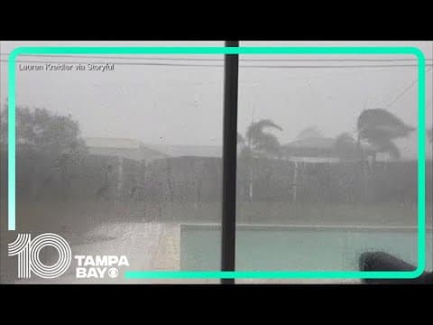 Strong thunderstorms bring hail to Palm Beach County