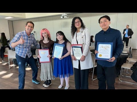 Oceanside's 'Rising Stars' honored for overcoming adversity