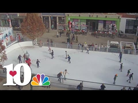 Holidays on Ice skating rink opens in downtown Knoxville