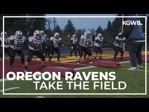 Oregon Ravens, women’s tackle football team, opens season