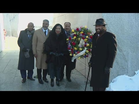 Wreath laying ceremony honors Dr. King's 96th birthday