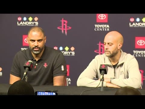 The Rockets season is over, so how do Udoka and Stone feel about the future?