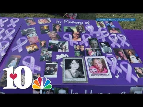 Metro Drug Coalition hosts resource fair, memorial event at World's Fair Park