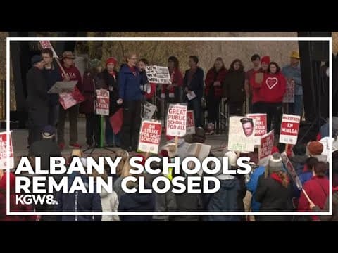 Albany schools will remain closed Monday as district and union reach tentative deal