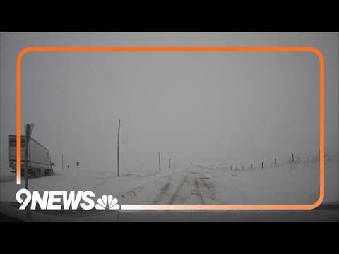 LIVE: Snow picks up in northeastern Colorado