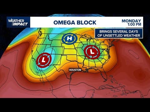 What's an Omega Block?  Meteorologist explains and how it'll affect our weather