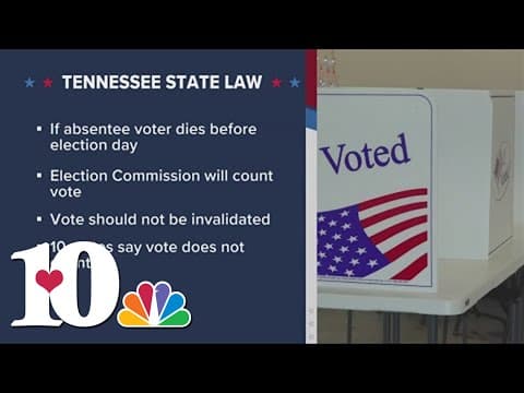 10Listens: If a person votes early and then dies, does that vote count?