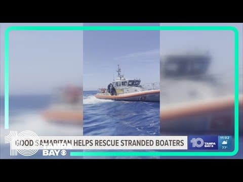 Coast Guard rescues 3 from overturned boat in the Gulf of Mexico