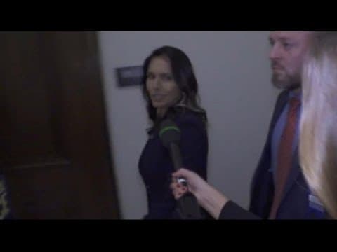 Tulsi Gabbard on Capitol Hill amid rumors some Republicans are reluctant to appoint her as spy chief