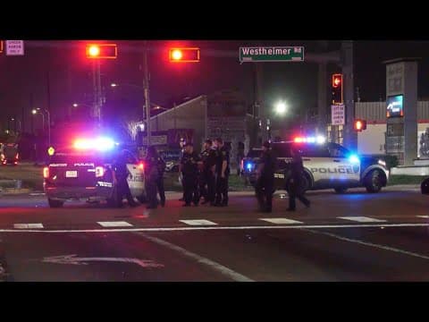 Houston police update: Man hit, killed by SUV while crossing street