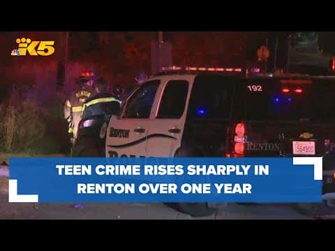 Teen crime rises sharply in Renton over one year period