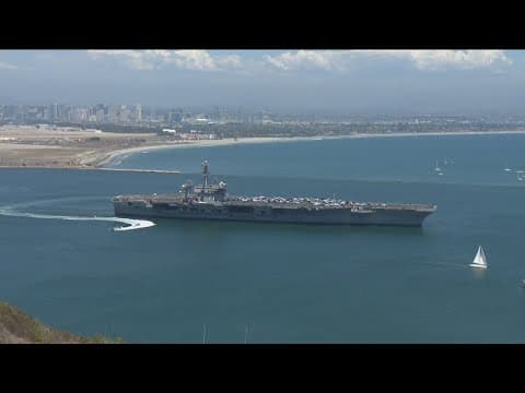 USS Theodore Roosevelt set to return to San Diego after undergoing major upgrades