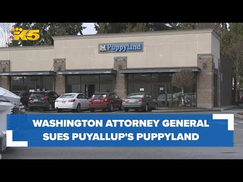 Washington Attorney General sues Puppyland