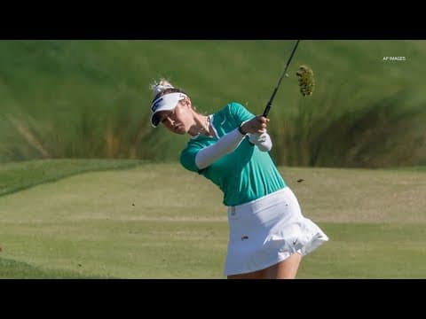 Nelly Korda, World No. 1 and defending champ of The Chevron Championship, chats with Zack Tawatari