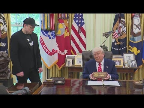 Trump threatens Musk’s government contracts as public feud escalates