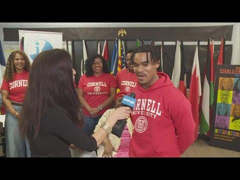 Senior who set  $10 million scholarship record to attend Ivy League school