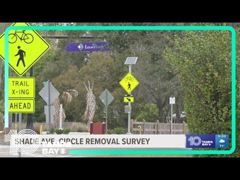 Sarasota making plans to remove Shade Avenue Circle