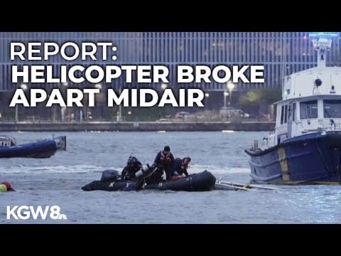 NTSB releases details on New York helicopter crash that killed 6