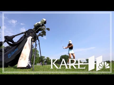 Blaine high school golfer embraces pressure