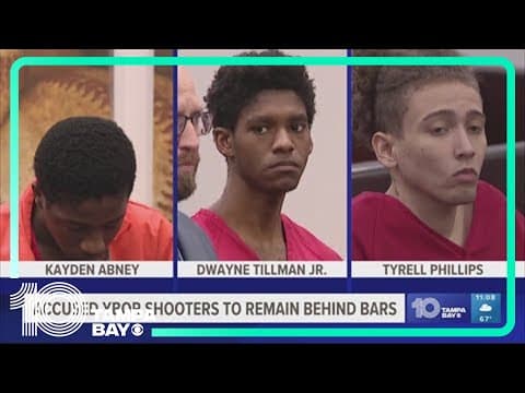 All 3 accused Ybor City shooters to remain behind bars until trial