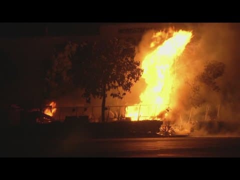 Construction crew hits gas line at Plaza Bonita Mall in National City