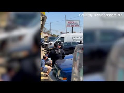 Dallas police execute a search warrant for "illicit massage business"