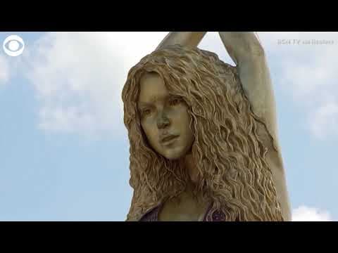 Shakira statue unveiled in her hometown in Colombia