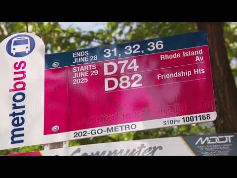 Your bus route has officially changed