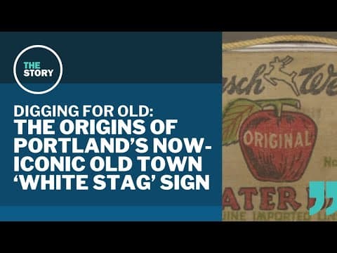 How an early 1900s Portland outdoor brand inspired the famed 'White Stag' sign | Digging for Old