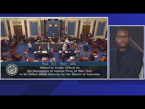 Senate confirms former Fox News host Pirro as top federal prosecutor for DC