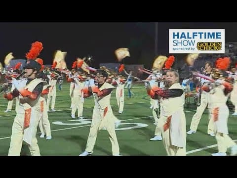 Rockwall High School Marching Band's halftime performance (10.18.24)