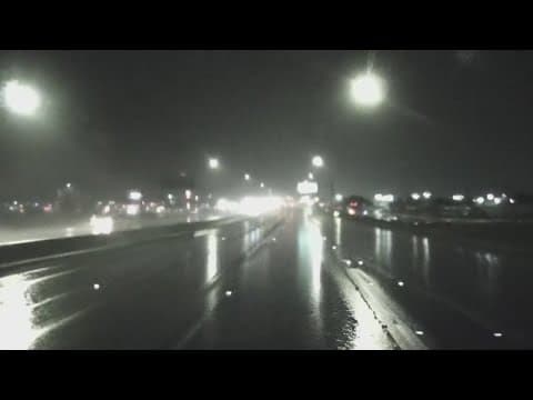Rain moves into North Texas, here's a look at the roadways