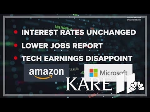 Stocks tumble amid fears of recession