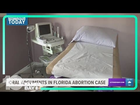 Oral arguments in Florida abortion case being heard