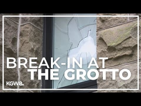 Break-in at The Grotto in Portland leaves trail of damage
