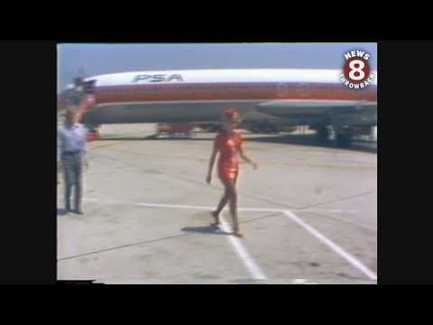 PSA Stewardesses want pay increase 1975