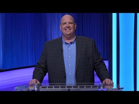 Fishers firefighter lives out lifelong dream of being on 'Jeopardy'