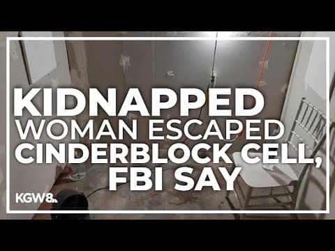 Man kidnapped woman in Seattle, locked her in cinderblock cell in his southern Oregon home, FBI say