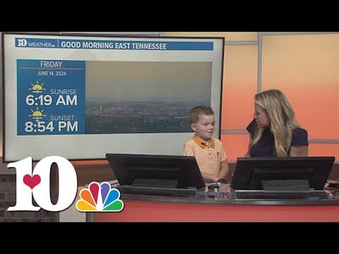 Meet our Mini Meteorologist: Owen Berry!