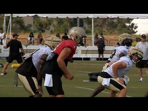 Highlights from Day 7 of 2024 Saints training camp in California